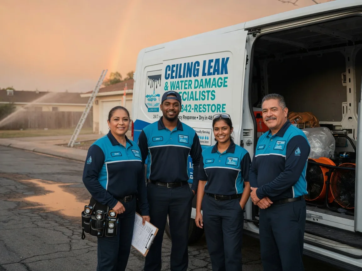 Ceiling Leak Cleanup company in Limerick, ME