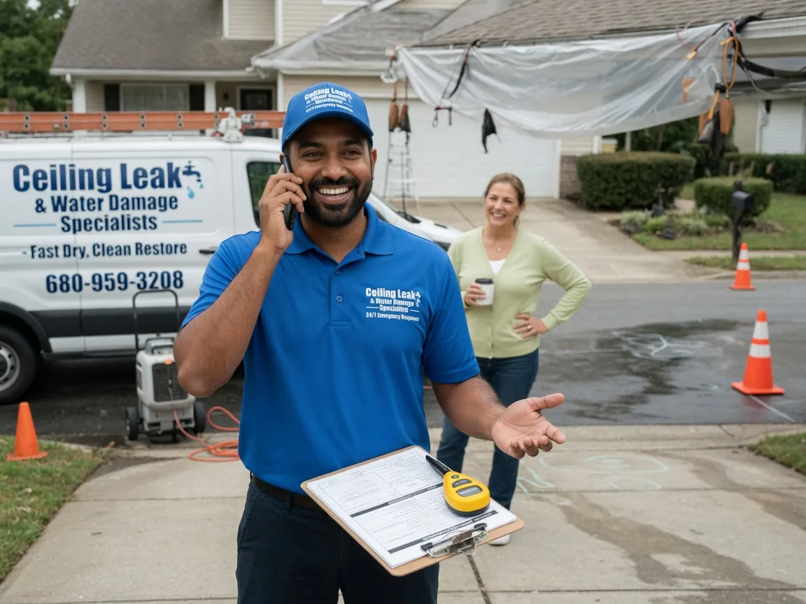 Ceiling Leak Cleanup Limerick, ME FAQs